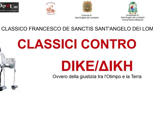 CLASSICI CONTRO DIKE/ΔΙΚΗ Ovvero della giustizia tra l’Olimpo e la Terra – Punto CLE Liceo “De Sanctis” – Sant’Angelo dei Lombardi news