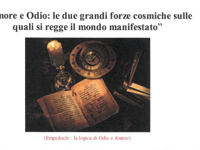Convegno “Amore e Odio. le due grandi forze cosmiche sulle quali si regge il mondo manifestato” – 28 Novembre 2018 ore 9.30 news